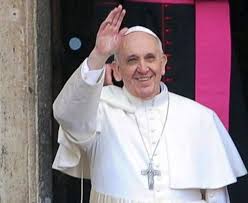 Papa Francisco Sonriendo y saludando